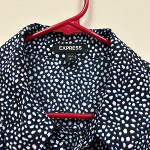 Express Gently worn black jumpsuit.